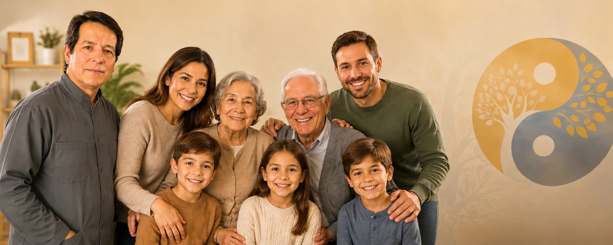 Dr. Jorge Benítez junto a familias y cuidadores