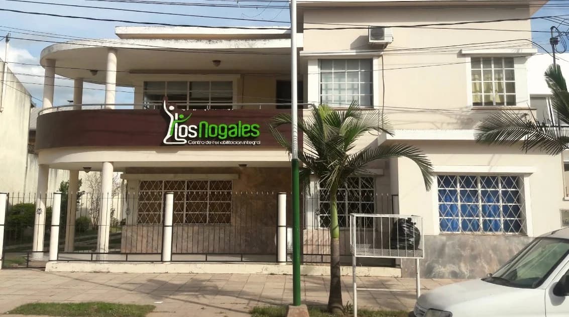 Fachada del Centro de Rehabilitación Los Nogales en Sáenz Peña, Chaco